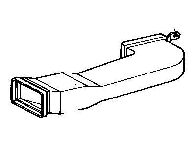 Toyota 87211-60031 Duct Sub-Assembly, Air