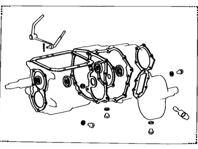 Toyota 04331-60071 Gasket Kit, Manual Transmission Overhaul