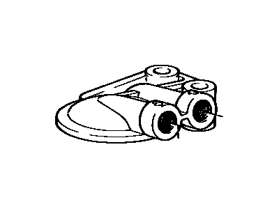 Toyota 23311-56040 Body Sub-Assembly, Fuel Filter