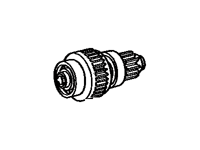 Toyota 28011-60041 Clutch Sub-Assy, Starter