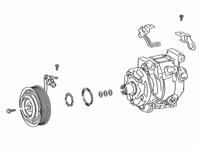 2021 Toyota 4Runner A/C Compressor - 88310-35A60