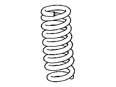 Toyota 48131-35620 Spring, Coil, Front