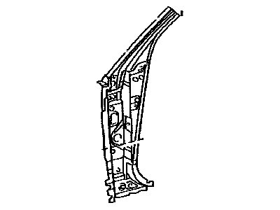 Toyota 61108-35903 Reinforcement Sub-Assembly, F