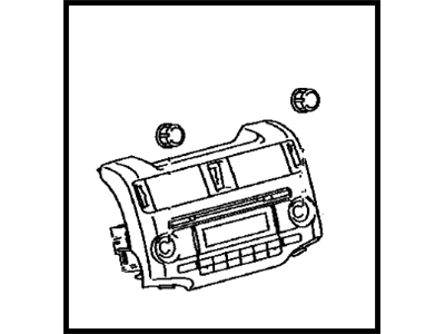 Toyota 86120-35490 Receiver Assembly, Radio