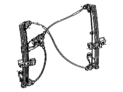 Toyota 69807-35030 Regulator Sub-Assembly