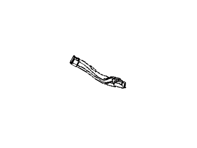 Toyota 55972-35040 Duct, Side DEFROSTER