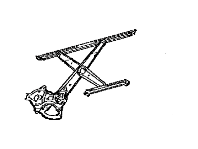 2011 Toyota 4Runner Window Regulator - 69802-60090