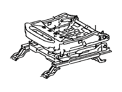 Toyota 71610-35163 Spring Assembly, Front Seat