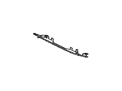 Toyota 52676-35010 Support, Front Bumper Lower Side