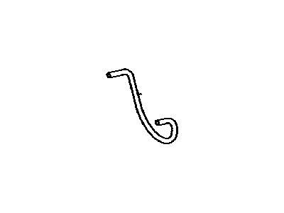 Toyota Tundra Coolant Reservoir Hose - 16567-0P100