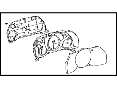 Toyota 83800-35M70 Meter Assembly, Combination