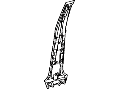 Toyota 61307-35906 Pillar Sub-Assembly, Center