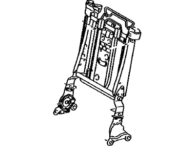 Toyota 79303-60010 Frame Sub-Assembly Seat Back, RH