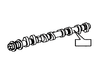 2010 Toyota Tacoma Camshaft - 13501-75070