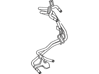 Toyota 16206-31160 Pipe Sub-Assy, Water