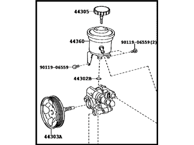 Toyota 44310-60540