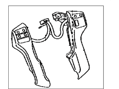 Toyota 84250-35130-B0 Switch Assembly, STEERIN