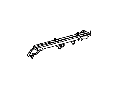 Toyota 72106-60110 Rail Sub-Assembly, Rear Seat