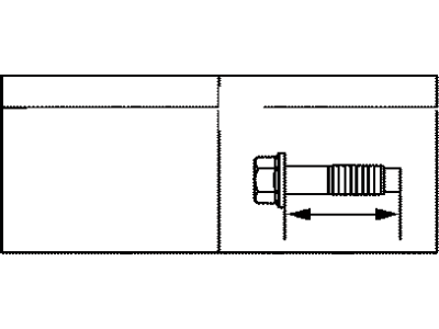 Toyota 91553-E1035 Bolt, Flange