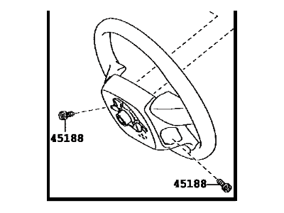 Toyota 45100-35540-C0 Wheel Assembly, Steering