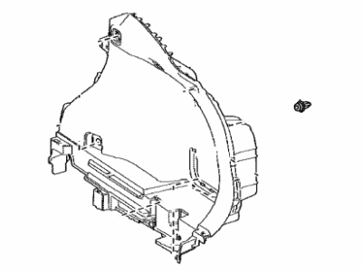 Toyota 64730-42231-C0 Panel Assembly, Deck Tri