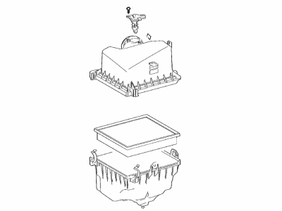 2019 Toyota RAV4 Air Filter Box - 17700-25140