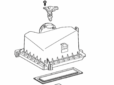 Toyota 17705-25050 CAP SUB-ASSY, AIR CL