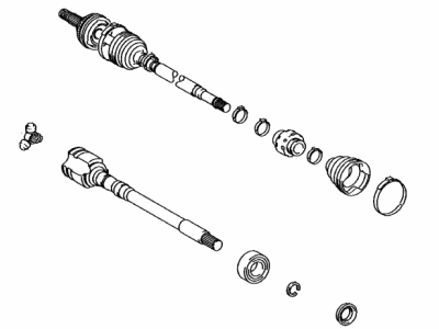 Toyota 43410-42400 Shaft Assy, Fr Drive