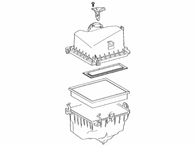 Toyota Venza Air Filter Box - 17700-25101