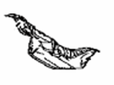 Toyota 58151-0R020 INSULATOR, Fr Floor