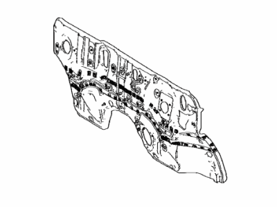 Toyota 55101-42550 Panel Sub-Assy, Dash