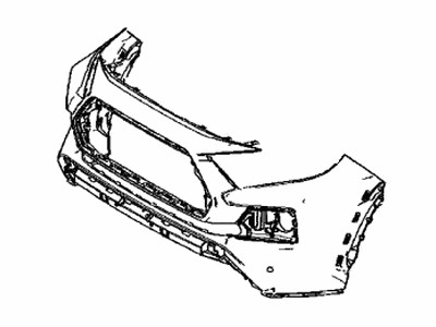 2021 Toyota RAV4 Bumper - 52119-4A920