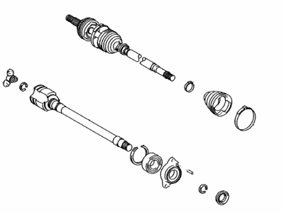 Toyota 43410-42410 Shaft Assy, Fr Drive