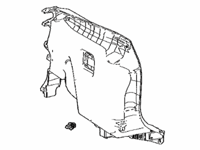 Toyota 64740-42171-C0 Panel Assembly, Deck Tri