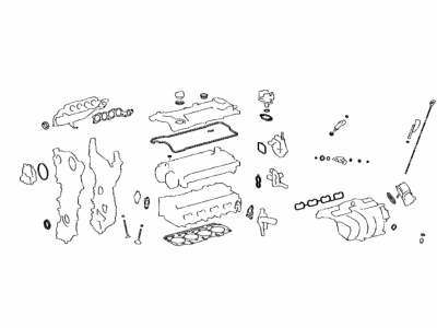 Toyota 04112-25171 GASKET KIT, ENGINE V