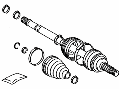 Toyota 43470-80468 Shaft Set, Outboard