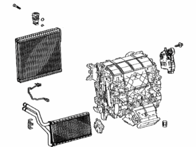 Toyota 87050-42A20 Radiator Assembly, Air C