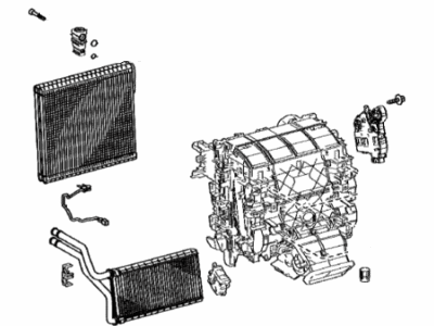 Toyota 87050-33C30 Radiator Assembly, Air C