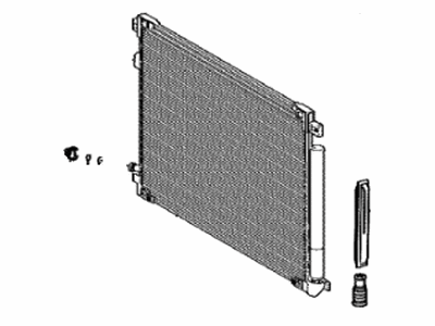 Toyota 884A0-33010 CONDENSER Assembly, Supp