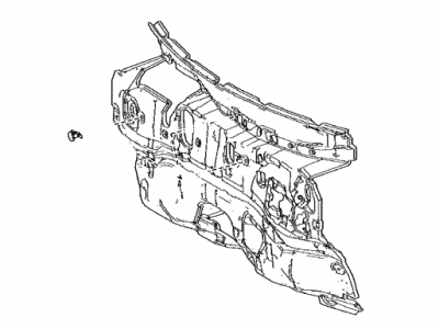 Toyota 55210-42280 INSULATOR Assembly, Dash