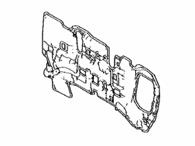 Toyota 55223-42100 INSULATOR, Dash Pane