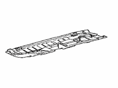 Toyota 58512-42010 Mat, Floor, NO.2