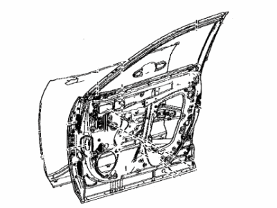 Toyota 67002-42180 Panel Sub-Assembly, Fr D