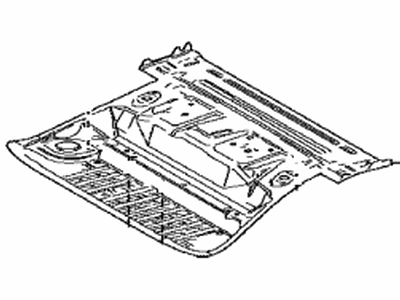 Toyota 58211-42030 Pan, Ctr Floor