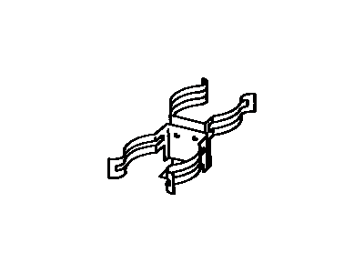 Toyota 25691-74080 Bracket, EGR Vacuum Modulator