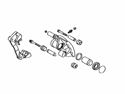 Toyota 47750-33010 Cylinder Assy, Disc Brake, Rear LH