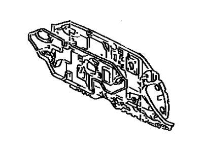 Toyota 55101-33010 Panel Sub-Assembly, Dash