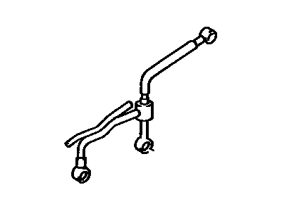 Toyota 23802-20011 Pipe Sub-Assembly, Fuel