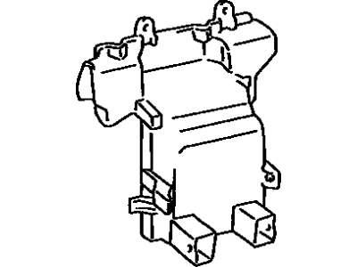 Toyota 87201-33100 Duct Sub-Assembly, Air