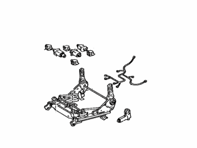 Toyota 72020-33011 Adjuster Sub-Assy, Front Seat, LH